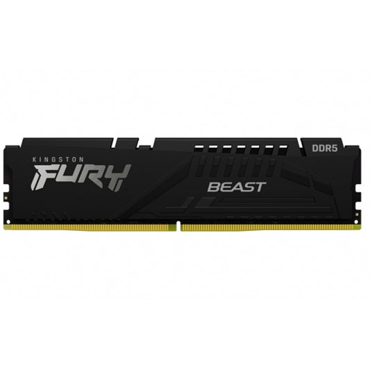 Kingston FURY Beast KF552C40BB-16 16GB (1x 16GB) U-DIMM System Memory, 5200MHz, DDR5, CL40, Black, Intel XMP