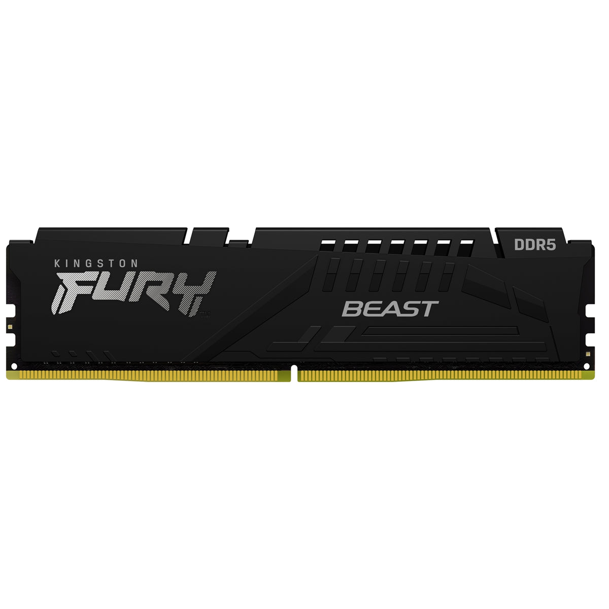 Kingston FURY Beast KF552C40BBK2-64 64GB (2x 32GB) DIMM System Memory, 5200MHz, DDR5, CL40, Black, Intel XMP